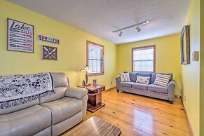 Lake House w/ Hot Tub + Fire Pit - 1 Mi to Marina!