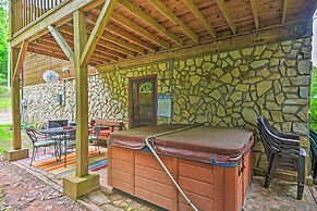 Bryson City Cabin w/ Hot Tub, Views & Pool Table!