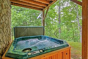 Bryson City Cabin w/ Hot Tub, Views & Pool Table!