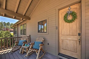 Sunny Show Low Home: Deck, BBQ & Golf Course Views