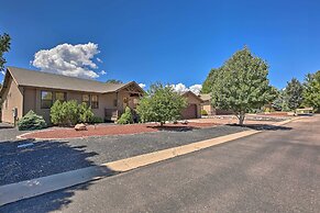 Sunny Show Low Home: Deck, BBQ & Golf Course Views