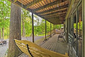 Lake Barkley Home: Private Dock, Kayaks, Fire Pit!