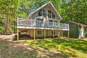 Maine Lakefront Escape: Dock, Watercraft, Fire Pit