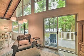Maine Lakefront Escape: Dock, Watercraft, Fire Pit