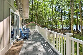Maine Lakefront Escape: Dock, Watercraft, Fire Pit