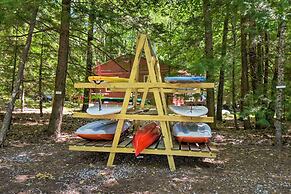 Maine Lakefront Escape: Dock, Watercraft, Fire Pit
