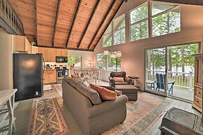 Waterfront Lake Arrowhead Home w/ Kayaks & Grill!