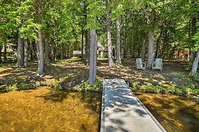 Maine Lakefront Escape: Dock, Watercraft, Fire Pit