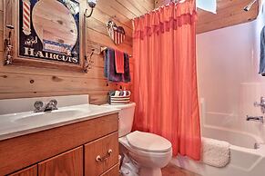 Cozy Cabin w/ Fireplace, Covered Deck & Gas Grill!