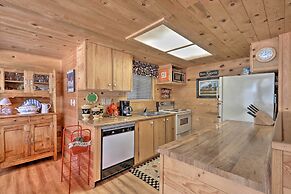 Cozy Cabin w/ Fireplace, Covered Deck & Gas Grill!