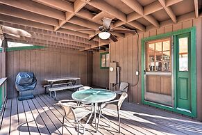 Cozy Cabin w/ Fireplace, Covered Deck & Gas Grill!