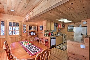 Cozy Cabin w/ Fireplace, Covered Deck & Gas Grill!