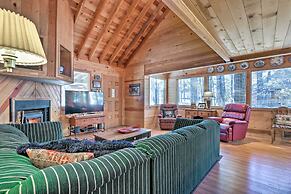 Cozy Cabin w/ Fireplace, Covered Deck & Gas Grill!