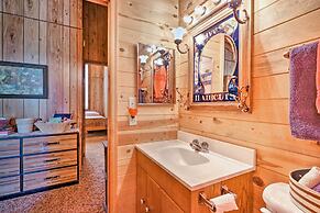 Cozy Cabin w/ Fireplace, Covered Deck & Gas Grill!