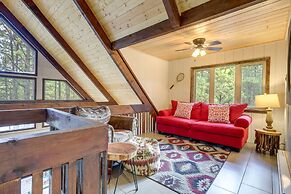 Deluxe A-frame Home w/ Game Room & Deck!