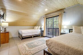 Deluxe A-frame Home w/ Game Room & Deck!