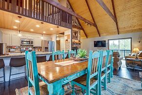 Deluxe A-frame Home w/ Game Room & Deck!