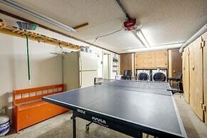 Deluxe A-frame Home w/ Game Room & Deck!