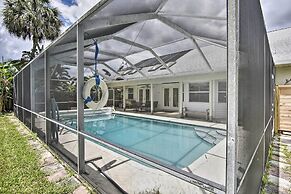 Cocoa Beach Paradise: Screened Pool, Patio + Games
