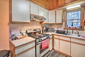 Lakeview Forest Cabin w/ Deck < 1/2 Mile to Beach!