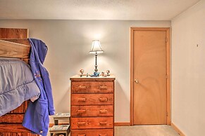 Lakeview Forest Cabin w/ Deck < 1/2 Mile to Beach!