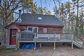 Lakeview Forest Cabin w/ Deck < 1/2 Mile to Beach!