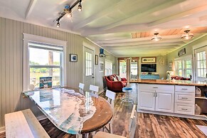 Furnished Deck & Dock: Renovated Sargent Cabin!