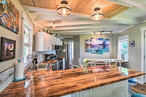 Furnished Deck & Dock: Renovated Sargent Cabin!