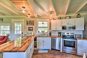 Furnished Deck & Dock: Renovated Sargent Cabin!