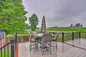 Millersburg Home w/ Covered Porch & Fire Pit!