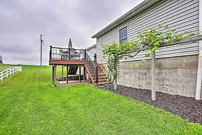Millersburg Home w/ Covered Porch & Fire Pit!