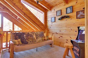 Secluded Smoky Mountain Cabin w/ Wraparound Deck!