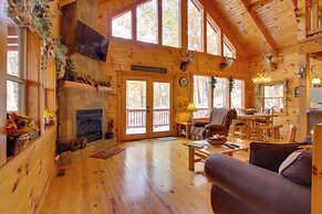 Secluded Smoky Mountain Cabin w/ Wraparound Deck!