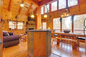 Secluded Smoky Mountain Cabin w/ Wraparound Deck!