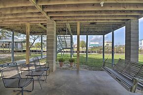 Fish at Canalfront Bay St Louis Home - Dock & Deck