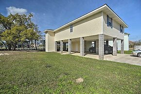 Fish at Canalfront Bay St Louis Home - Dock & Deck