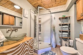 Lakefront Retreat on 18 Acres w/ Hot Tub!