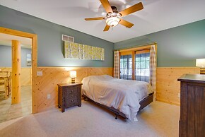 Lakefront Wisconsin Cabin With Boat Dock!