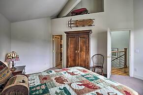 4 Mi to Skiing: Breckenridge Mountain Retreat!