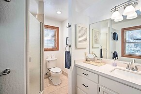 5 Mi to Hiking: Custom Cabin w/ Deck in Arnold!