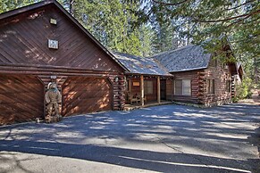 5 Mi to Hiking: Custom Cabin w/ Deck in Arnold!