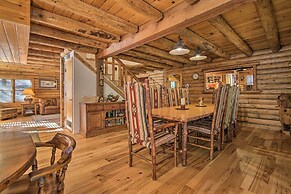 5 Mi to Hiking: Custom Cabin w/ Deck in Arnold!