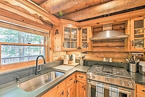 5 Mi to Hiking: Custom Cabin w/ Deck in Arnold!