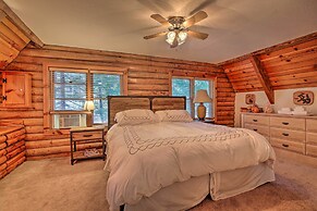 5 Mi to Hiking: Custom Cabin w/ Deck in Arnold!