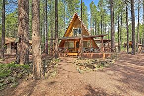 Inviting A-frame Pinetop-lakeside Cabin w/ Grill!