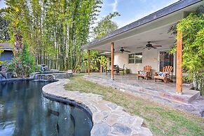 Bakersfield Oasis: Sweet Tropical Pool Setup!