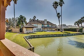 Pool & Game Room: Waterfront Harlingen Home