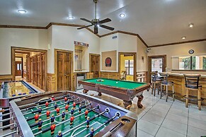 Pool & Game Room: Waterfront Harlingen Home