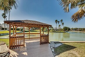 Pool & Game Room: Waterfront Harlingen Home