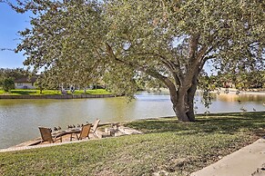 Pool & Game Room: Waterfront Harlingen Home